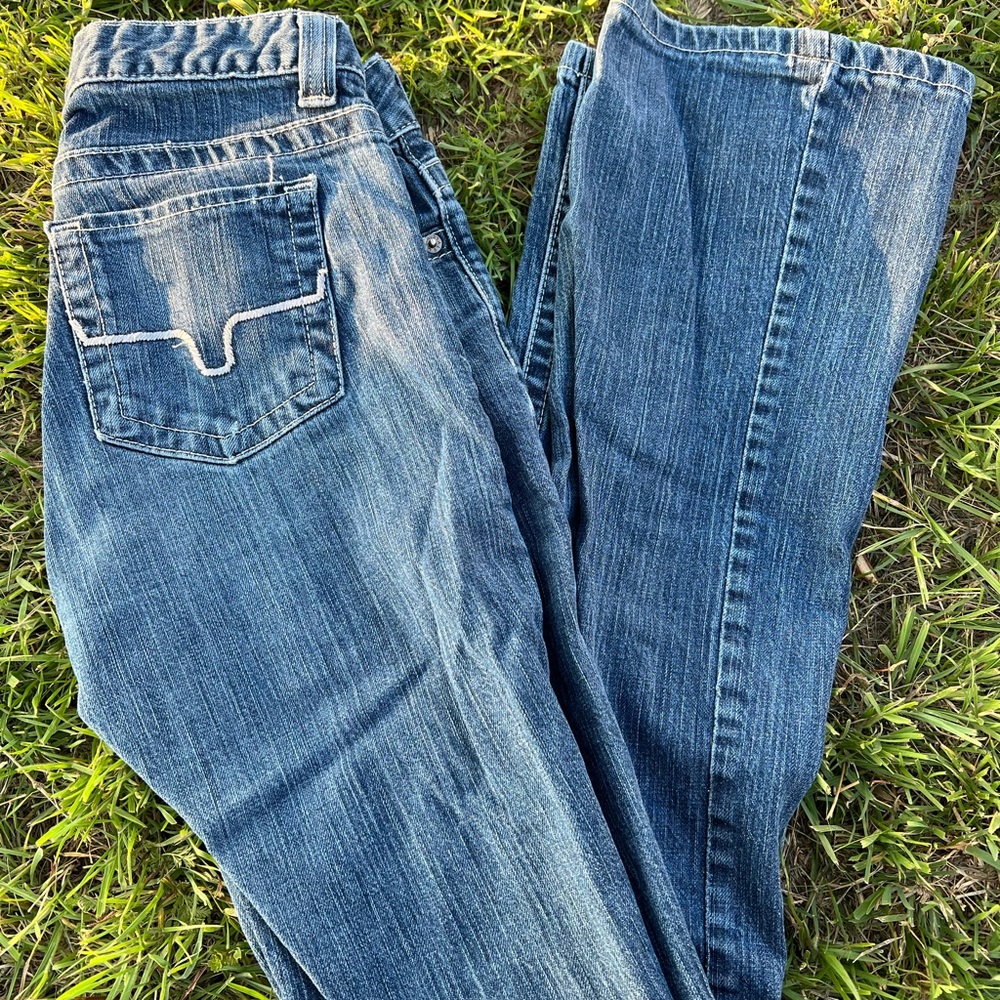 Kimes Ranch Women's Boot Cut Jeans in Medium Blue - Picture 2 of 6